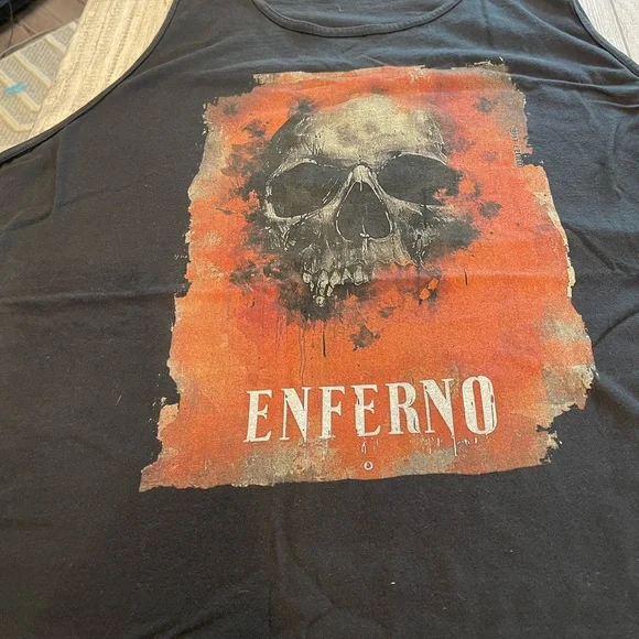 Enferno men’s Tank Top - Picture 2 of 4